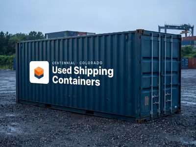 40ft High Cube used shipping container