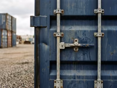 Cargo Worthy container condition, close-up